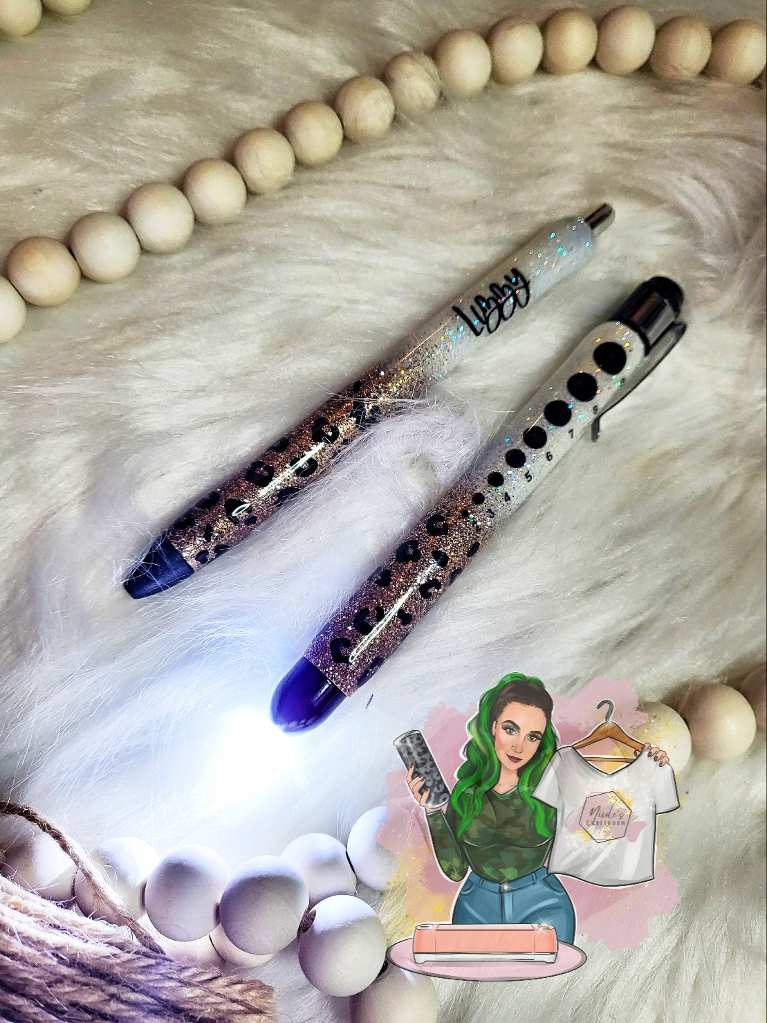 Custom Epoxy Ink Joy Pen and Pen Light Set – Nicole's Craftroom